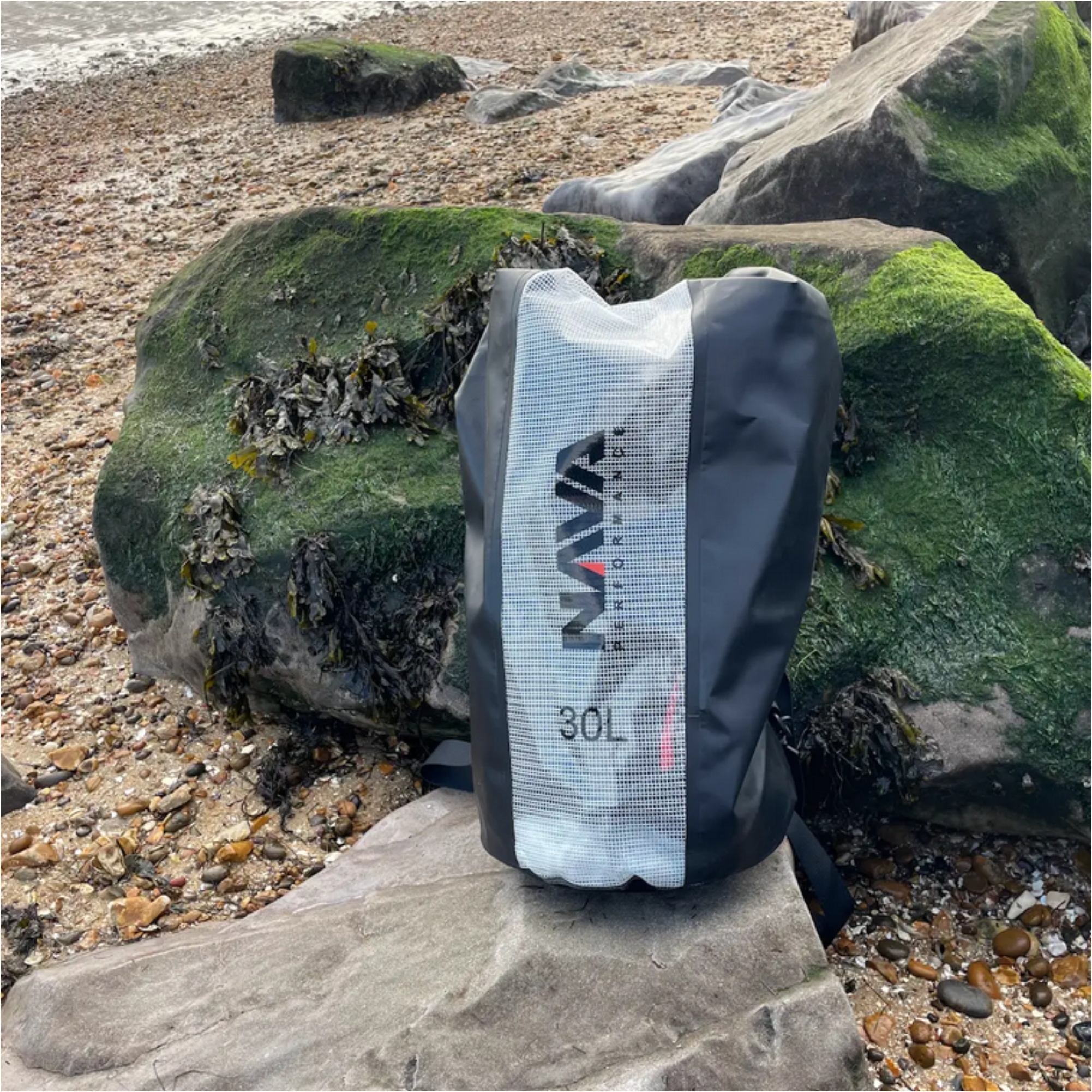 2025 Nava Performance 30L Drybag With Backpack Straps NAVA004 - Black